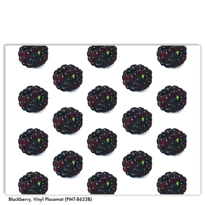 Blackberry, Vinyl Placemat (PMT-8633B)
