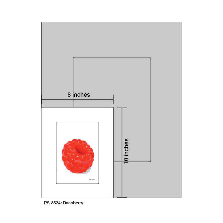 Raspberry, Print (#8634A)