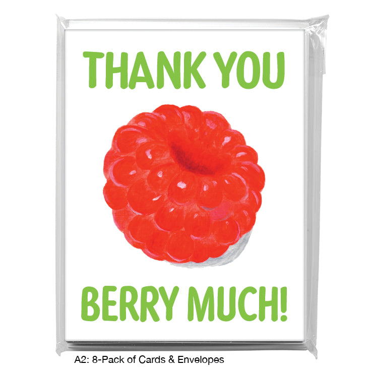 Raspberry, Greeting Card (#8634D)