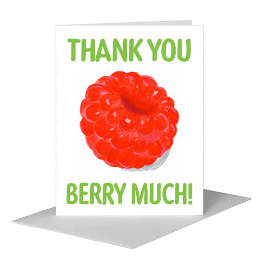 Raspberry, Greeting Card (#8634D) A2 Card Front, www.printedcanvas.com