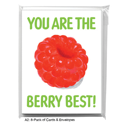 Raspberry, Greeting Card (#8634E)