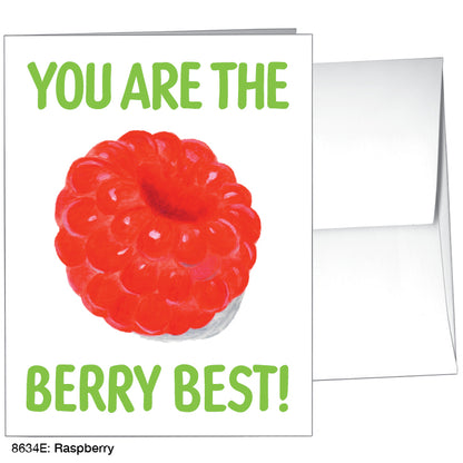 Raspberry, Greeting Card (#8634E), A2 Card Front, www.printedcanvas.com