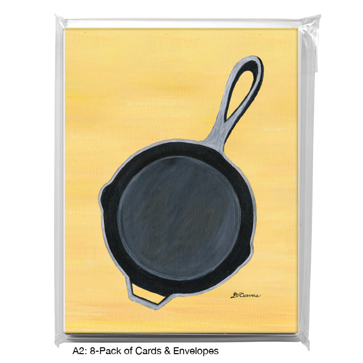 Cast Iron, Greeting Card (8635A), A2 Card 8-Pack, www.printedcanvas.com