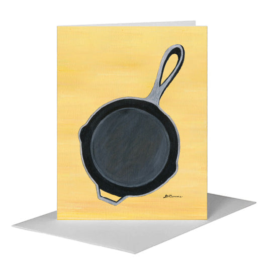 Cast Iron, Greeting Card (#8635A) A2 Card Front, www.printedcanvas.com