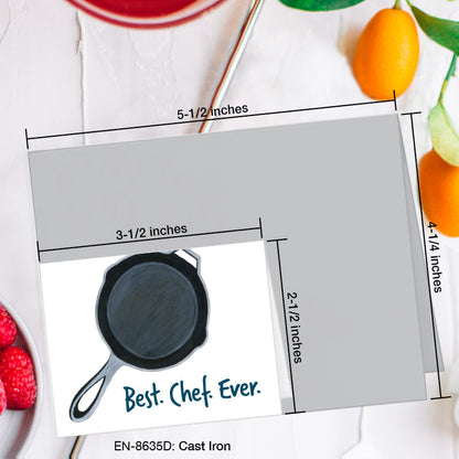 Cast Iron, Greeting Card (8635D), Enclosure, www.printedcanvas.com
