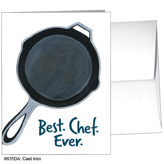 Cast Iron, Greeting Card (#8635DA)