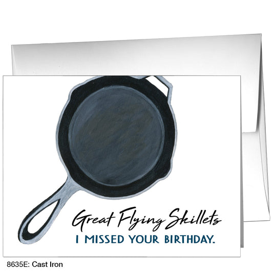 Cast Iron, Greeting Card (8635E)