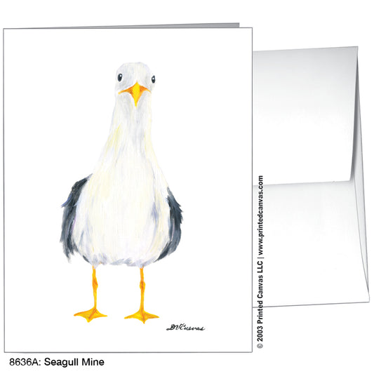 Seagull, Greeting Card (#8636A)