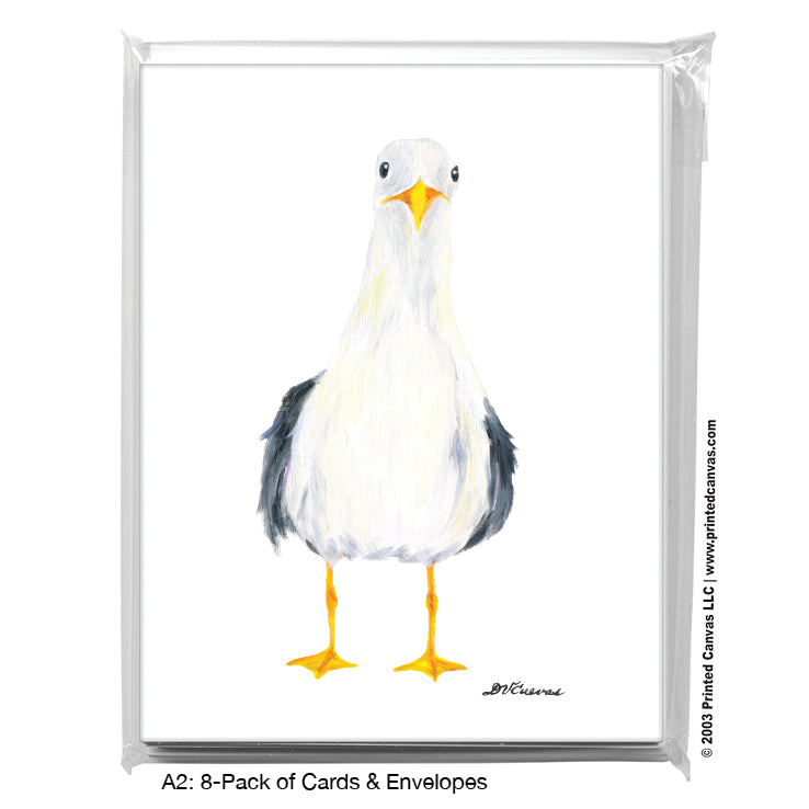 Seagull, Greeting Card (#8636A)