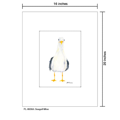 Seagull, Print (#8636A)