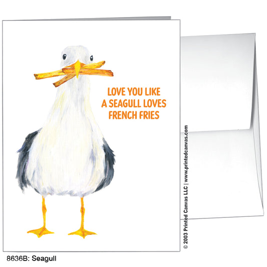 Seagull, Greeting Card (#8636B)