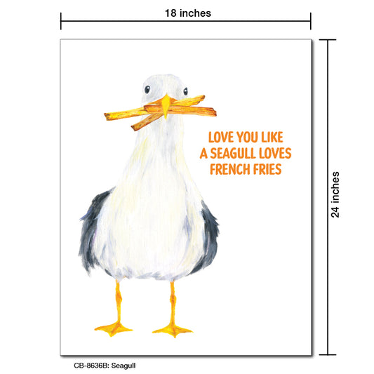 Seagull, Card Board (8636B)
