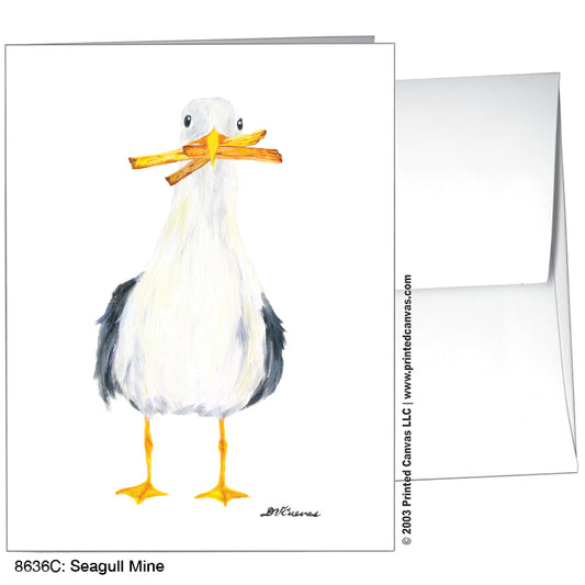 Seagull, Greeting Card (#8636C)