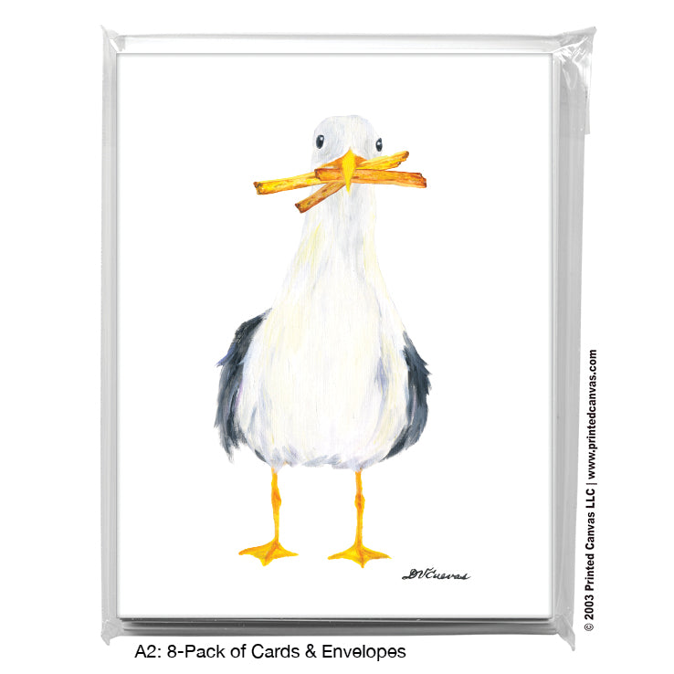 Seagull, Greeting Card (#8636C)