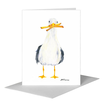 Seagull, Greeting Card (#8636C), A2 Card Front, www.printedcanvas.com