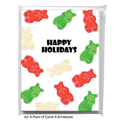 Gummies, Greeting Card (8639JB), 8-Pack, www.printedcanvas.com