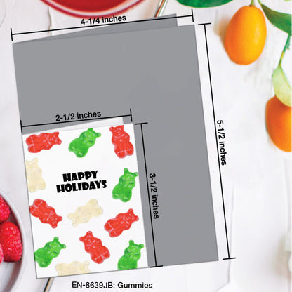 Gummies, Greeting Card (8639JB), Enclosure Card, www.printedcanvas.com