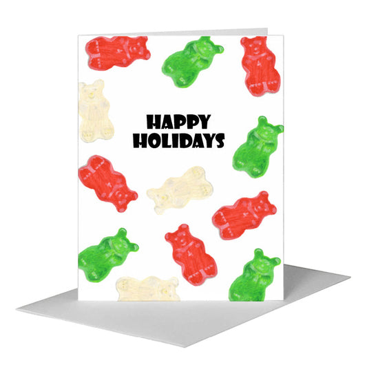 Gummies, Greeting Card (#8639JB) A2 Card Front, www.printedcanvas.com