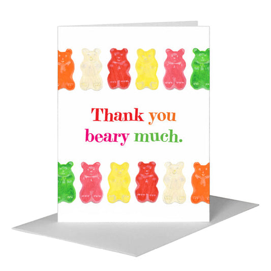 Gummies, Greeting Card (#8639RA) A2 Card Front, www.printedcanvas.com