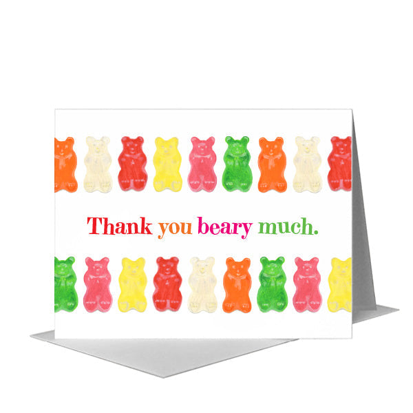 Gummies, Greeting Card (#8639RB) A2 Card Front, www.printedcanvas.com