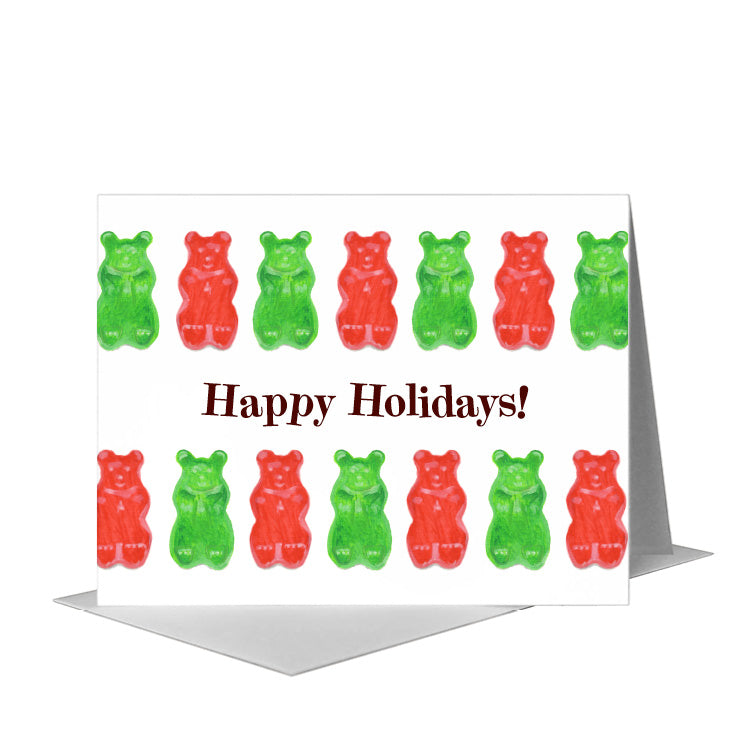 Gummies, Greeting Card (#8639TA) A2 Card Front, www.printedcanvas.com