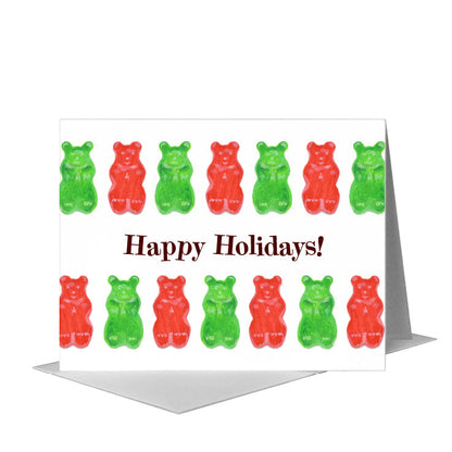 Gummies, Greeting Card (#8639TA) A2 Card Front, www.printedcanvas.com