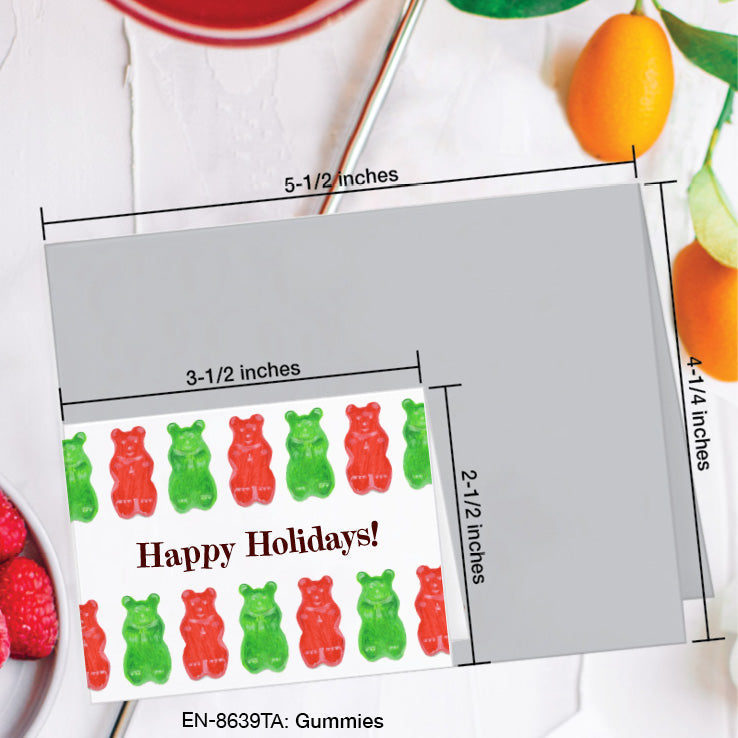 Gummies, Greeting Card (8639TA), Enclosure Card, www.printedcanvas.com