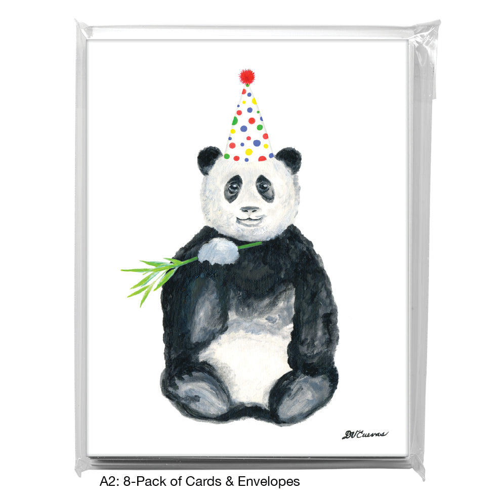 Panda Bear, Greeting Card (8642F)