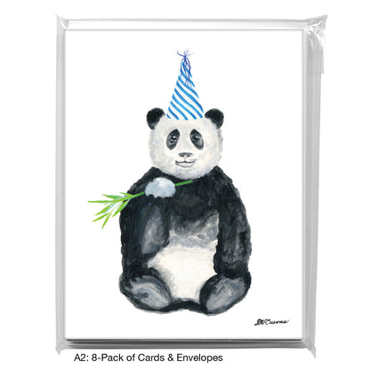 Panda Bear, Greeting Card (8642H)