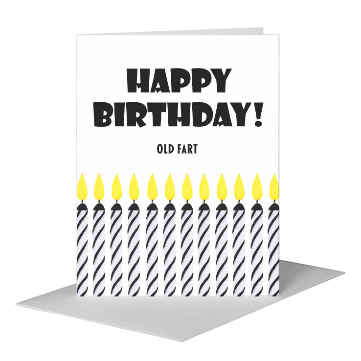 Candle, Greeting Card (#8644JA), A2 Card Front, www.printedcanvas.com