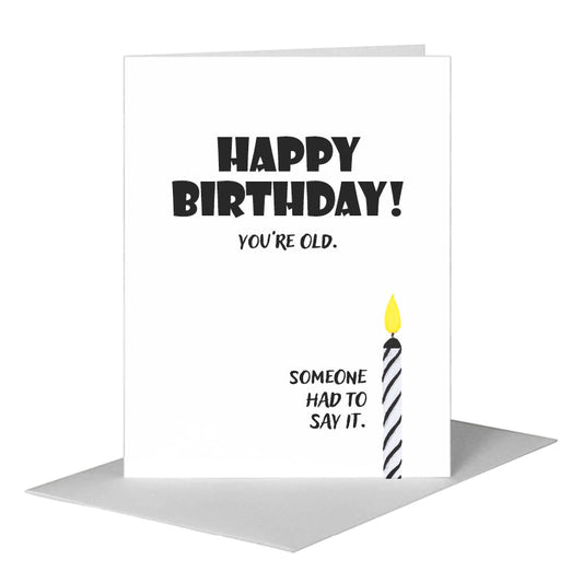 Candle, Greeting Card (#8644JB) A2 Card Front, www.printedcanvas.com
