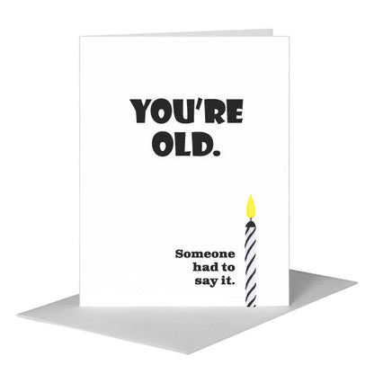Candle, Greeting Card (#8644JD) A2 Card Front, www.printedcanvas.com