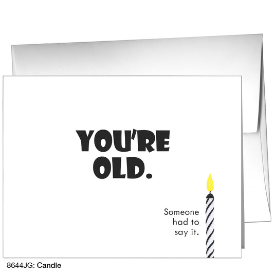 Candle, Greeting Card (8644JG)