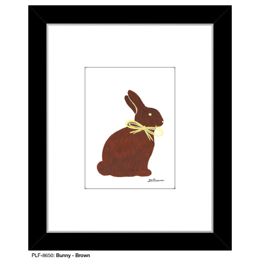Bunny - Brown, Print (#8650)