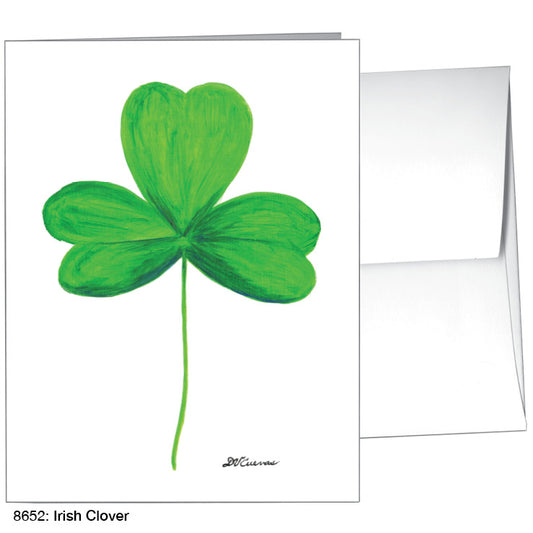 Irish Clover, Greeting Card (8652B)