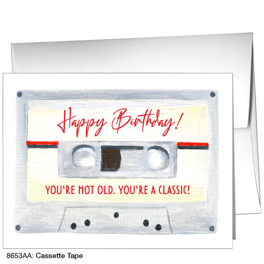 Cassette Tape, Greeting Card (8653AA)