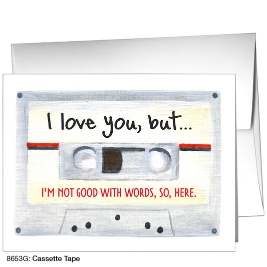 Cassette Tape, Greeting Card (8653G)