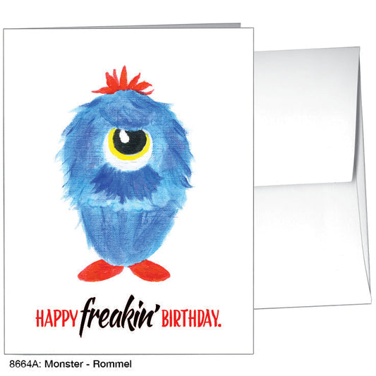 Monster - Rommel, Greeting Card (8664A)