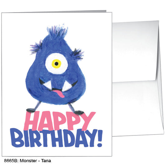 Monster - Tana, Greeting Card (8665B)