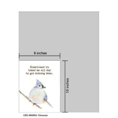 Titmouse, Card Board (8669BA)
