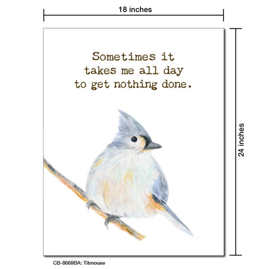 Titmouse, Card Board (8669BA)