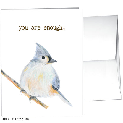 Titmouse, Greeting Card (#8669D)
