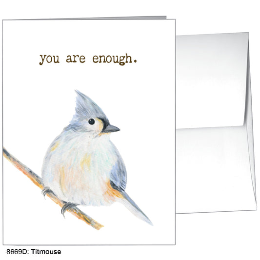 Titmouse, Greeting Card (#8669D)