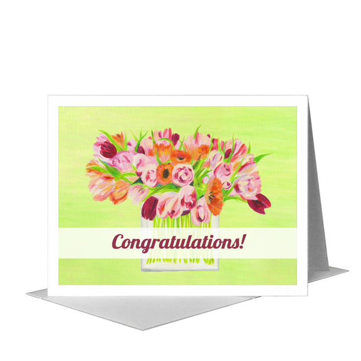 Amour, Greeting Card (#8672DA), A2 Card Front, www.printedcanvas.com