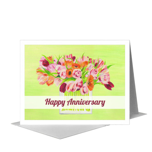 Amour, Greeting Card (#8672EA) A2 Card Front, www.printedcanvas.com