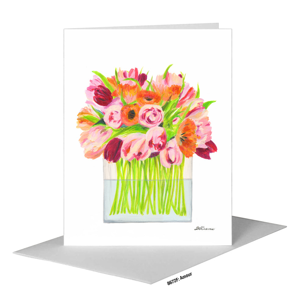 Amour, Greeting Card (#8672F), A2 Card Front, www.printedcanvas.com