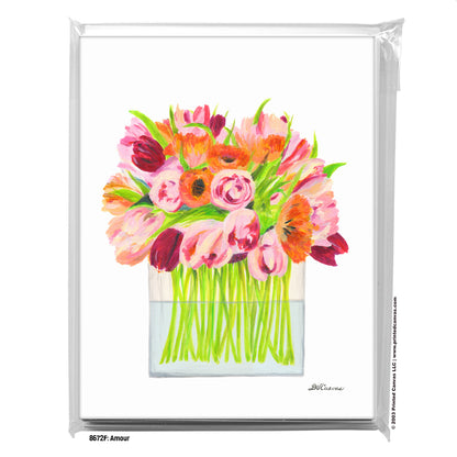 Amour, Greeting Card (#8672F), 8-Pack, www.printedcanvas.com