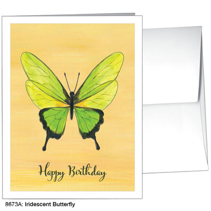 Iridescent Butterfly, Greeting Card (8673A)