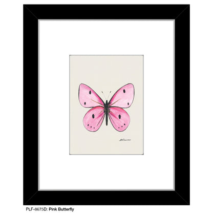 Pink Butterfly, Print (#8675D)