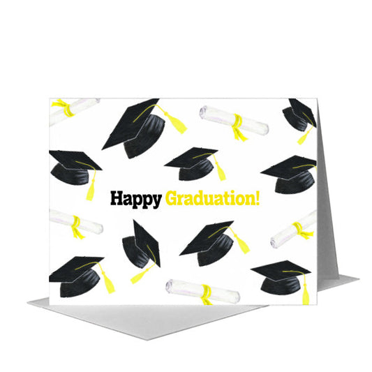 Tassel & Scroll, Greeting Card (#8678B) A2 Card Front, www.printedcanvas.com
